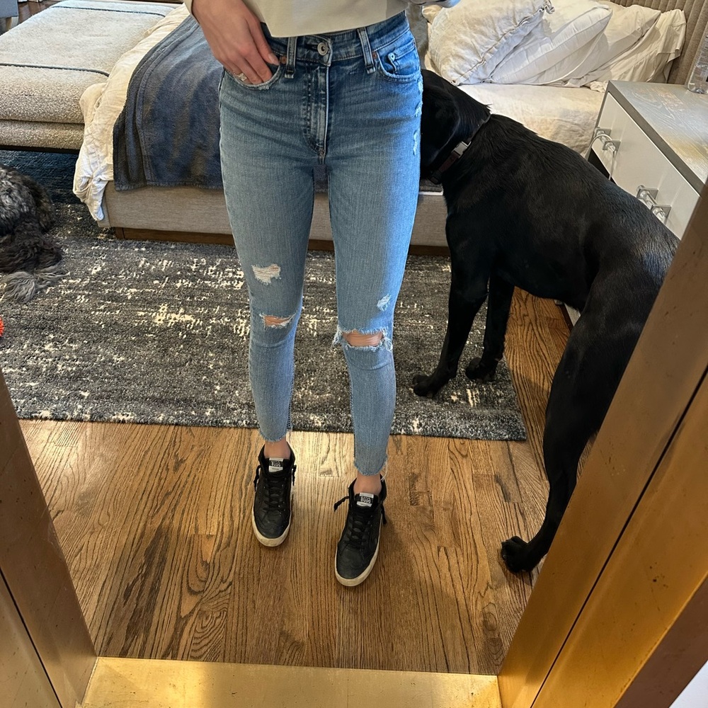 Rag & Bone Nina high rise skinny